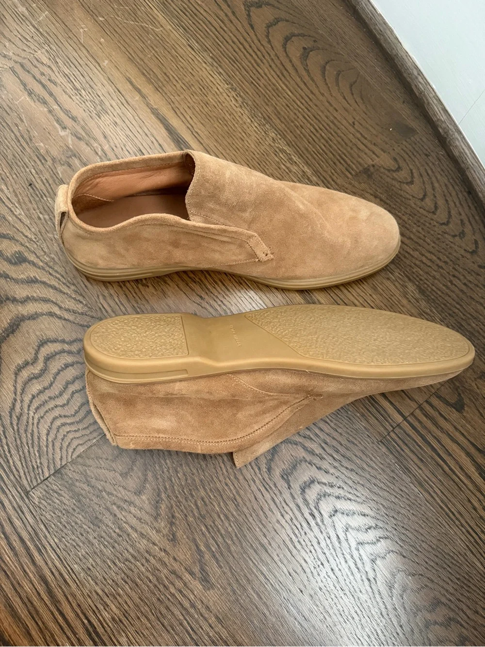 Peter Millar Excusrionist Slip-On Suede Casual Shoes - Tan